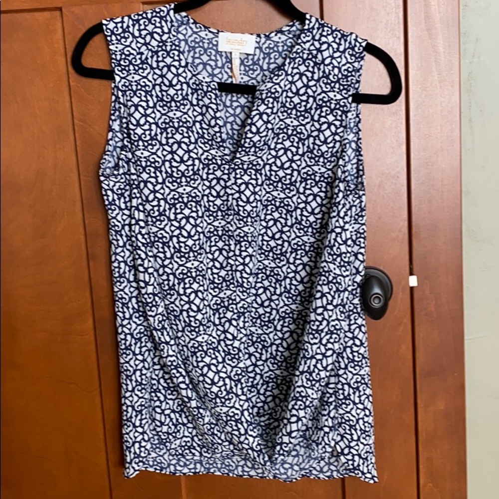 NEW Laundry sleeveless by Shelli Segal top